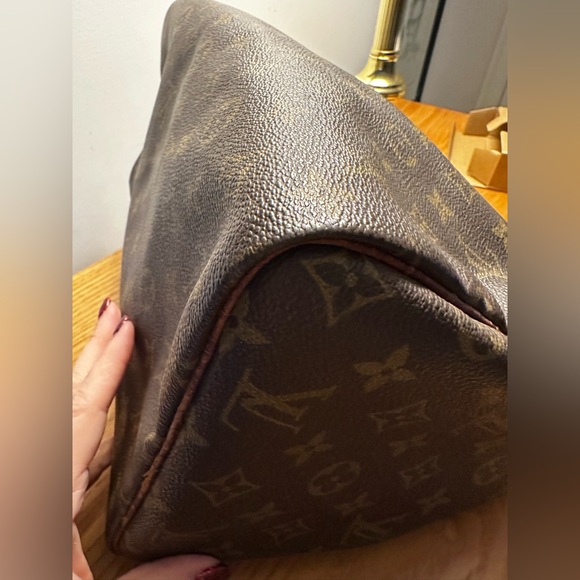 Louis Vuitton Brown Monogram Speedy 30 - Picture 9 of 13